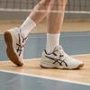 Asics River Cs Cf Zapatillas de Bádminton Unisex Cómodas Profesionales Duraderas de Caña Baja Zapatilla Amarilla Marrón 1073A072-250