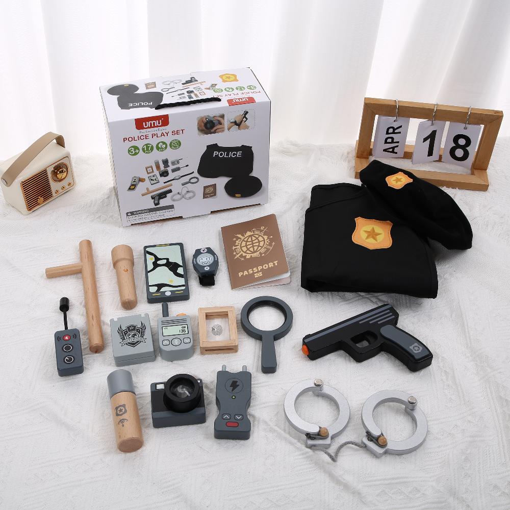 

Simulated Interpol set, family friendly interactive role-playing, boys gifts, police toys