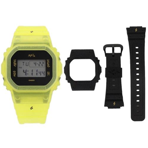 

CASIO G-SHOCK DWE-5600JB-1A9 Digital Quartz J Balvin Collaboration Model with Replacement Bezel and Band