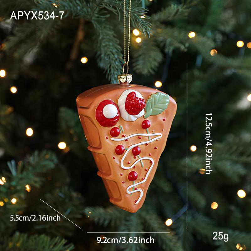 Gingerbread Man Christmas Tree Hanging Ornament Plastic Cute Holiday Pendant For Kids And Adults Home Table Mantel Party Decor