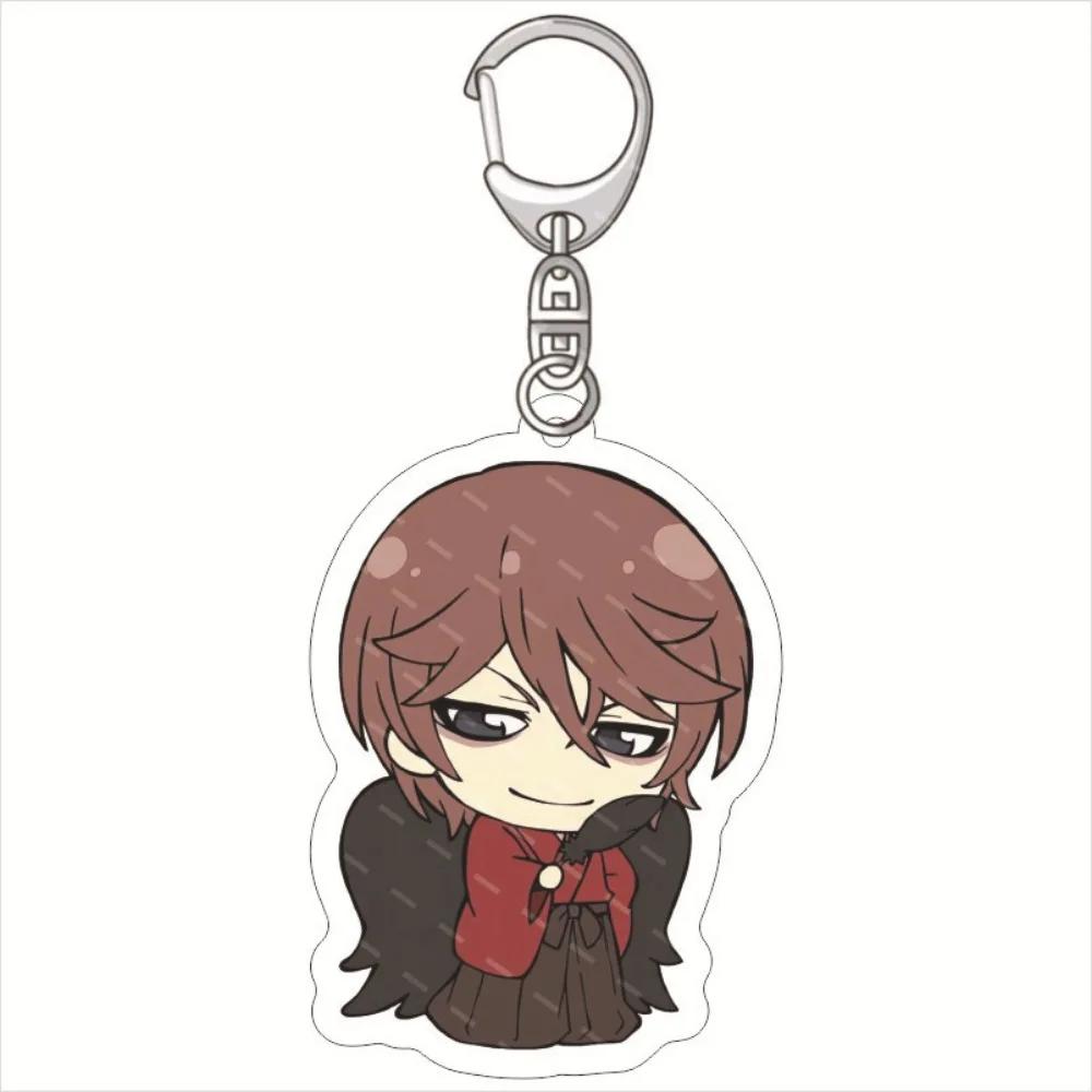 Cartoon Anime Kamisama Love Keychain Acrylic Figure Keyring Pendant Cosplay Jewelry Gift 2024