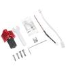 3D Printer Hotend Kit 0.4mm Hardened Steel Nozzle 60W Ceramic Heater Extruder Hot End Kit for P1S