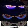 Multi-Mode Truck Devil's Eye Light USB Pixel Panel Creative Lamp  Car Decor