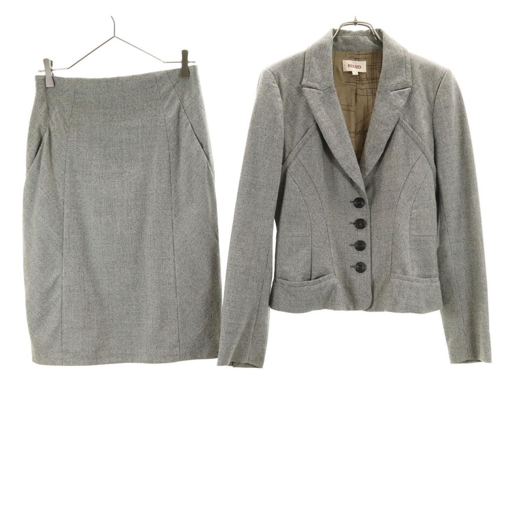 KENZO Made in Slovakia wool blend tailored jacket Setup 38 Women Used