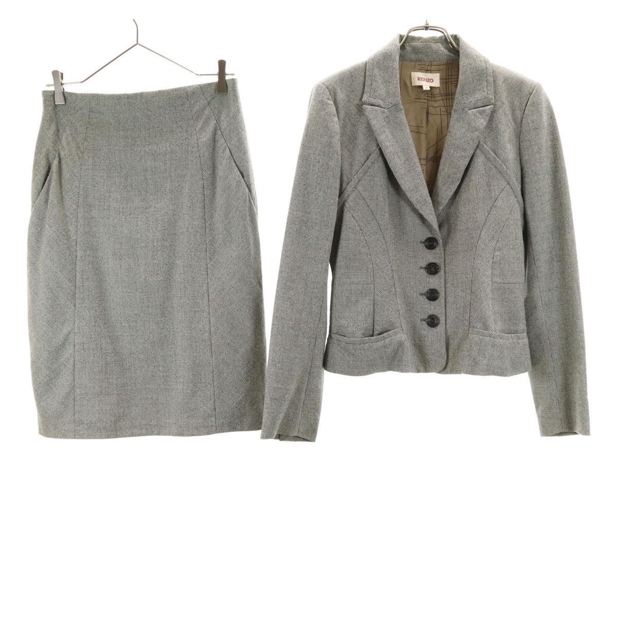 

KENZO Сделано в Словакии шерстяной блейзер костюмный 38 Женский Б/У