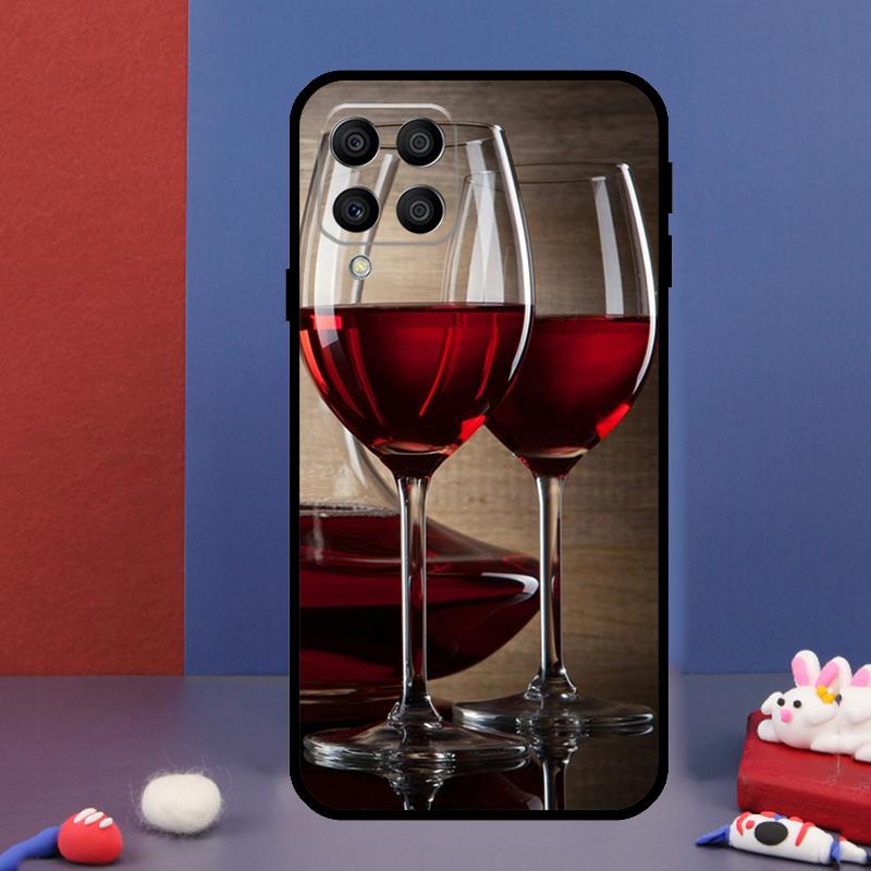 Drink Beer Red Wine For Samsung Galaxy M33 M13 M23 M53 M15 M55 M31 M51 M14 M34 M54 M20 M30s M32 M52 Phone Case