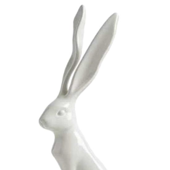 Easter Bunny Candle Holder Rabbit Taper Candle Stand Candlestick Table Centerpiece Spring Easter Holiday Party Desktop Decoration Ornament