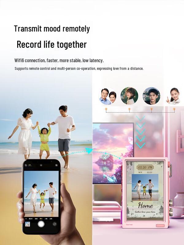 Divoom TimesFrame Transparent Digital Photo Frame