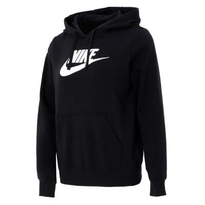 Nike Logo Print Running Training Hoodie American Vintage Women Hoodies Black DQ5776-010