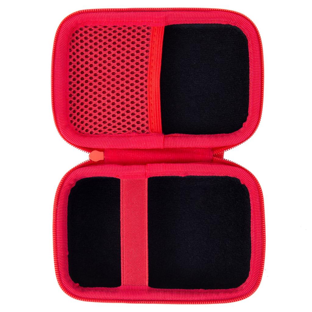 Aenllosi Storage Case Compatible with Olympus Digital Camera Tough TG-7 / TG-6 / TG-5 / TG-4 / TG-3 / TG-2 (Red Zipper) (Case Only)
