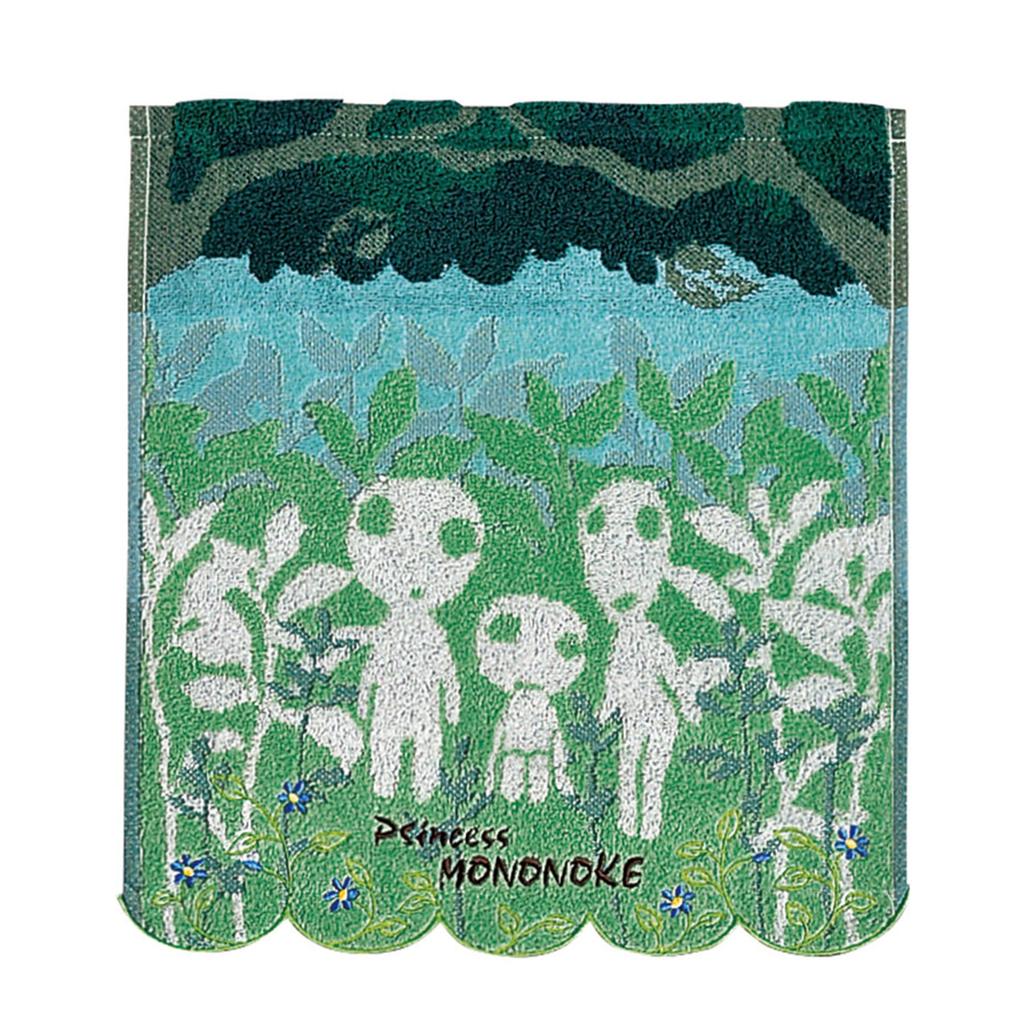 Marushin Hand Studio Ghibli Kodama No 34 X 36 1005012500 Towel, "Princess Mononoke" Mori, Cm, 100% Cotton,