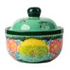 Ceramic Stew Pot with Lid Home Use Soup Bowl for One Person Steamed Egg Cup Bird Nest Bowl