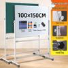 Mobile Magnetic Double-Sided Whiteboard Stand for Home, Office, or Training - Small Size