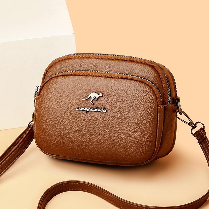 Women's Bag New Casual Small Square Bag Multi-compartment Shoulder Messenger Bag Mother Bag Atmospheric Women's Bag