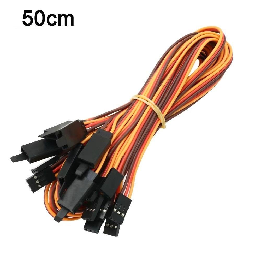 5Pcs Anti-interference Servo Lead Wire Anti-loose Receiver Connection Cable RC Helicopter