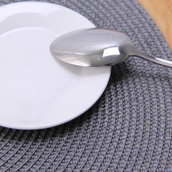 Decorative Placemat Round Heat Resistant Table Mat Handmade Anti-Scald Insulation Pads Coasters Kitchen Home Decor