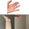 Minimalist Blue Sapphire Style Copper Bracelet For Daily Wear Women