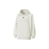 Classics Oversized Logo Fleece Lined Thermal Casual Loose Fit Hooded Sweatshirt Winter Women's Smoke Gray 530280-05