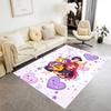 Nighttime Snack Adventure Carpet Design for Playrooms Decorate Room Bedrooms Hallway Anti-slip Rug Decorate Offices