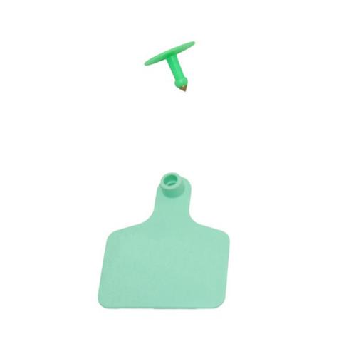 50Pcs Cattle Sheep Blank Ear Tag Without Words Farm Equipment Animal Identification Earrings Cow Goat Livestock Carry Supplies