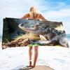 Beach Towels Oversized Pool,Large beach towel,Plush Absorbent Thick Bath Towels Travel Swimming Surf Bath,Sand Free Quick Drying