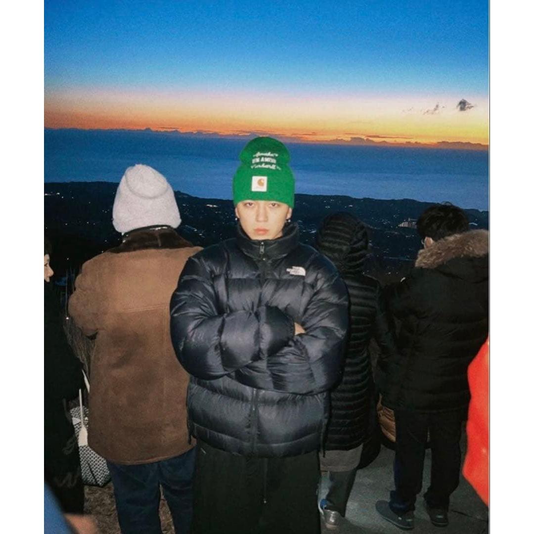Used Carhartt Awake beanie knit hat worn by Katsuki