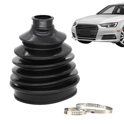 CV Boot Dust Cover Universal Split CV Boot Kit Driveshaft Stretchy Outer Gaiters Dust Cover Ball Head Constant Speed Round Clamp