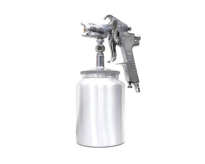 Professional Air Spray Gun, 2.0mm Nozzle Diameter, 1000cc Lower Cup, Suction Type, Adjustable Pattern, Air Volume, and Discharge Rate