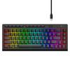 Redragon K519 RGB Gaming USB RGB Sense of Media Onboard Macro 50 Million Click US Compatible with Windows Black Keyboard, Wired, 60% Quieter,