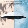 Capsule Umbrella Small and Portable Solid Color Sunshade for Women and Rain Dual Use Protection