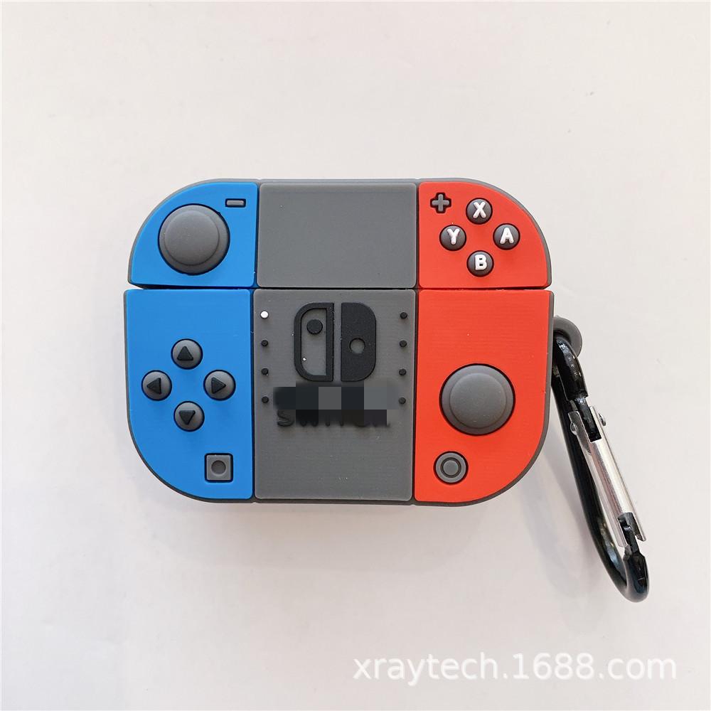 Tide Brand Red and Blue Game Console for Apple AirPods 1 /1 Generation Pro Earphone Cover New 1st Generation Bluetooth Protective Case