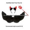 Peng Ge Angel & Swallow Wings: White Feather Wings for Children & Adults - Ideal for Bride, Flower Girl, or Costume Performances.
