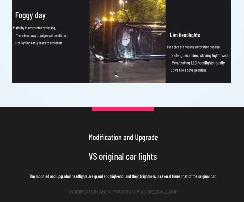 LED Matrix Headlight Assembly with Blue LED and Running Horse Design for 14-16 Nissan X-Trail