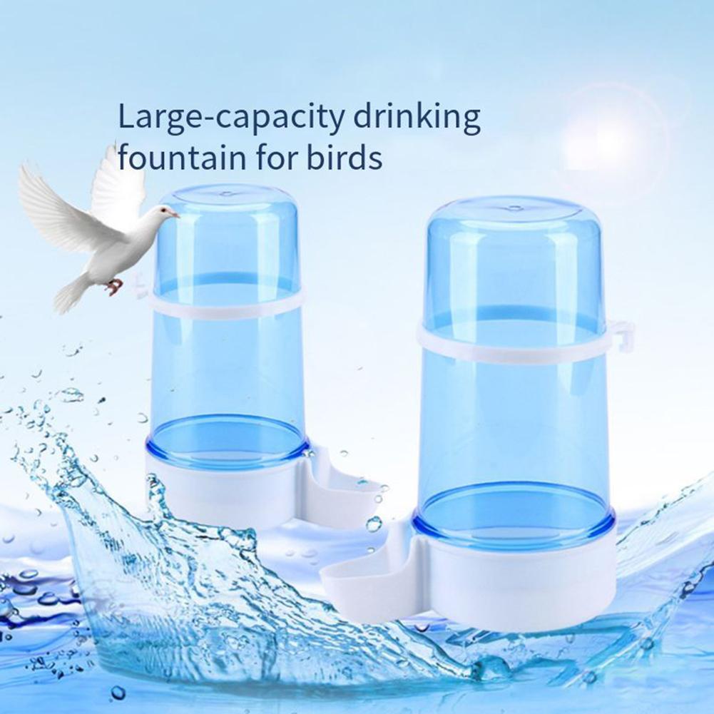 Automatic Bird Water Dispenser Multifunctional Bird Feeder Wear-resistant Plastic Food Container Adjustable Bird Supplies