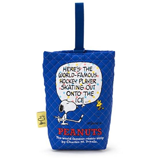 Sanrio Snoopy Quilted Shoe Bag (Skate)