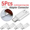 1-5Pcs For IOS Female To Type C Male Adapter USB C To IOS Adapter Connector Headphone Adapter for iPhone 15/16/17 Accessories