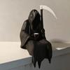 Gothic Desktop Sculpture Handmade Art Ornaments Mysterious Fantasy Figure Halloween Theme Garden Shelf Decoration