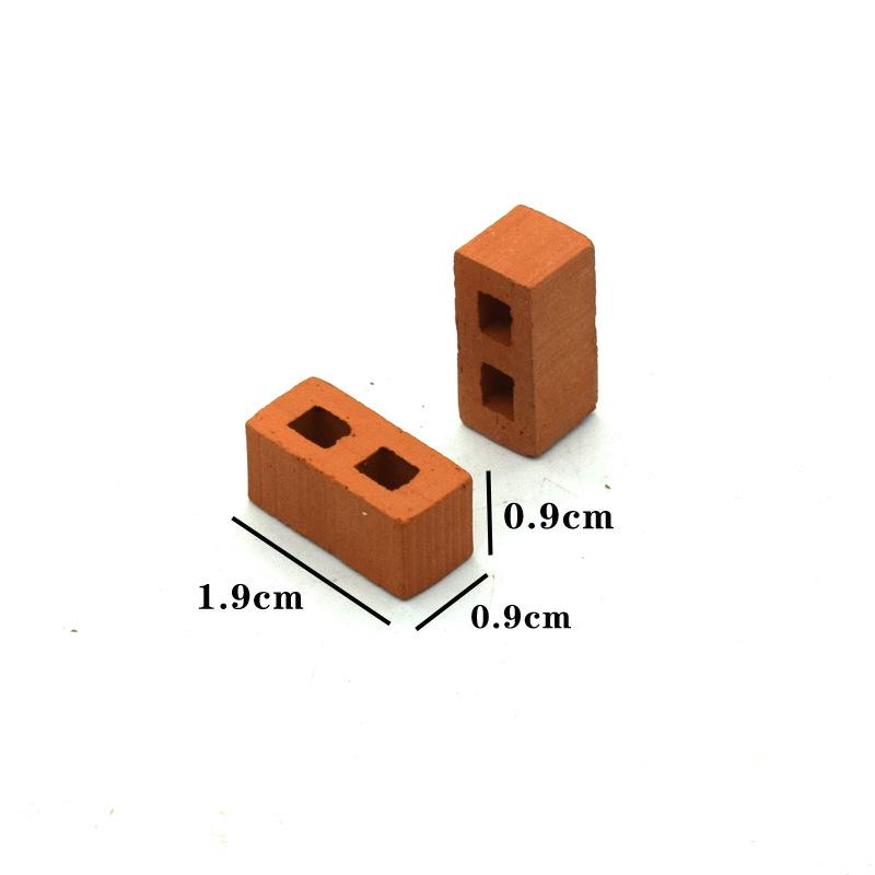 Micro Landscape DIY Model: Mini Brick Old House Building Blocks for Students