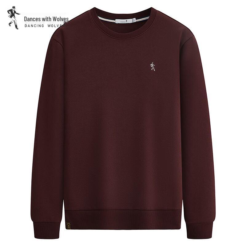 Men's Xinjiang Long-Staple Cotton Round Neck Sweatshirt
