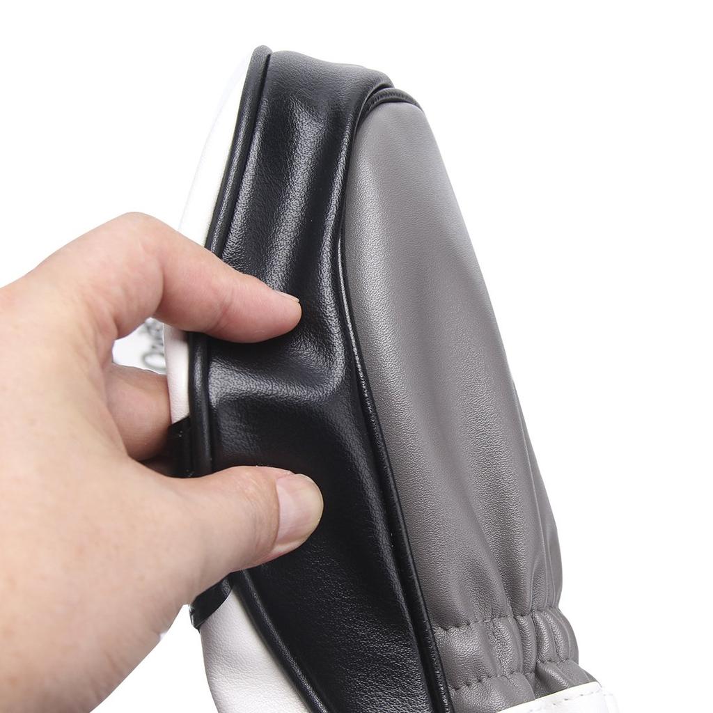 Guiote Golf head covers Golf head covers Club head cover Wood cover Driver New design with replaceable number tag (#2.#3.#4.#5.X) Set of 4