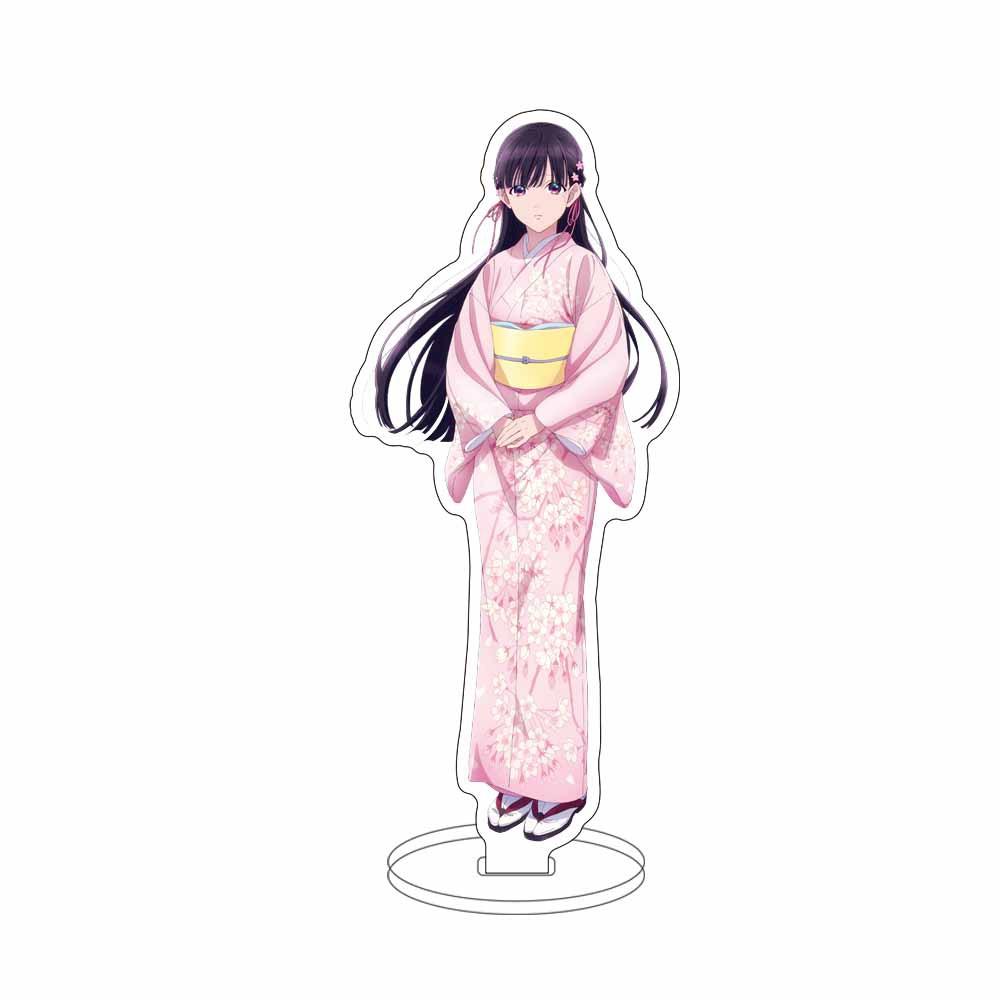 Cartoon Anime Del Giappone Il Mio Felice Matrimonio Figure Saimori Miyo Kudō Kiyoka Acrilico Espositori E Alzate Modello Piastra Scrivania Decor Cospaly Ventole Regalo