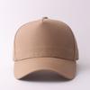 Promotional Peaked Cap Five-piece Light Board Embroidery Printing Solid Color Baseball Cap Outdoor Casual Hat