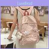 Fashion Leopard Print Student Backpack With Plush Pendant For Teens