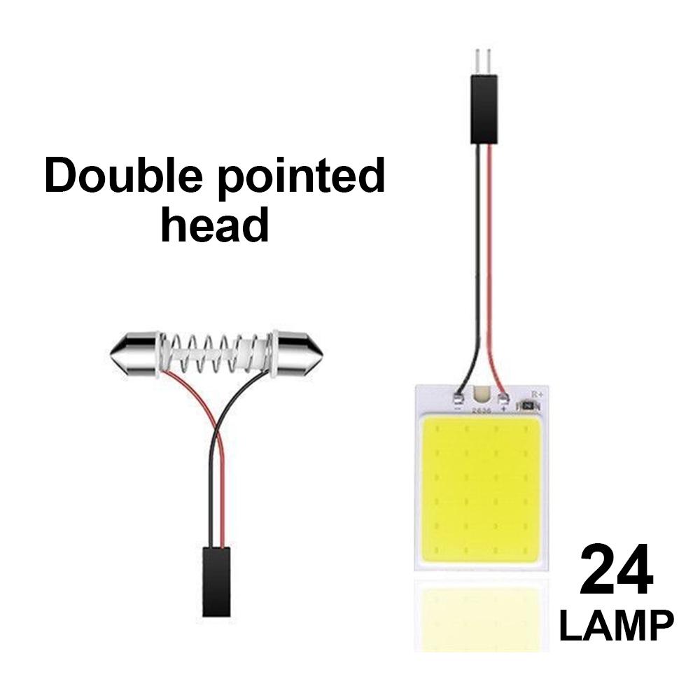 10 Buc Lămpi Auto LED 18/24/36/48 LED Panou Interior Auto Lumini LED Bec Lampă Plafonieră Auto Panou Auto Pentru Accesorii Interioare