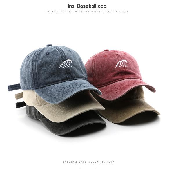 Men's Washed Embroidered Baseball Cap, Outdoor Women's Sun Hat, Sun Visor