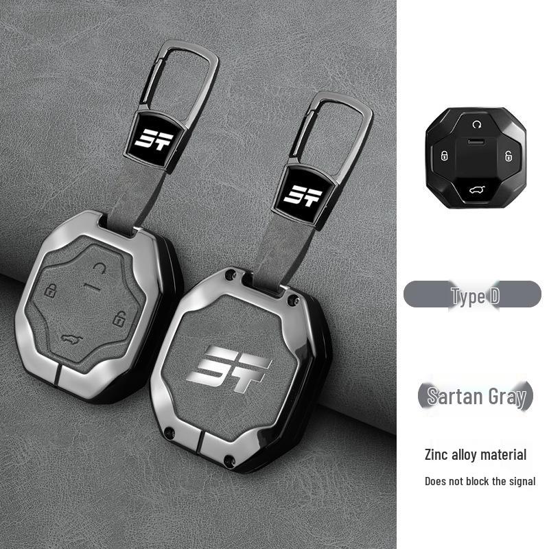 2024 Jetour Traveler Key Case Metal Shell for Shan Hai T2/Dasheng