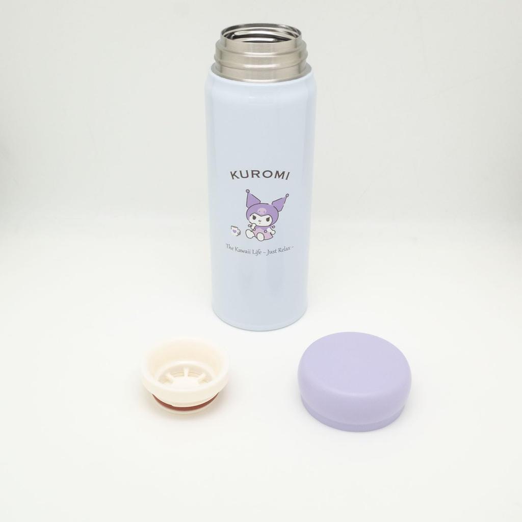 OSK Stainless Steel Water Sanrio Kuromi Direct Stainless Steel 480ml Bottle, SBR-480B, Bottle,
