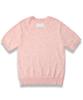 DOFFJASON Chic Sleeve Punching Knit Pink
