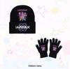 Set Cappello a Maglia e Guanti da Ragazza Cacciatrice di Demoni K-Pop - Accessorio di Moda Caldo per Adolescenti