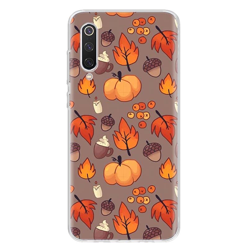 Autumn Pumpkin happy fall Phone Case Cover for Xiaomi Redmi Note 15 14 13 12 11 Pro Plus 14S 12S 11S 11T 11E 10S 10 Customized F